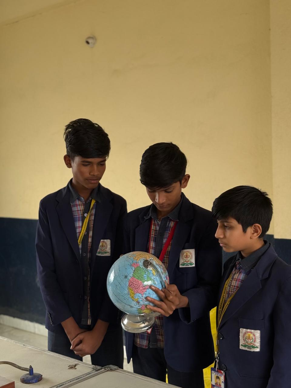 Students collaborating